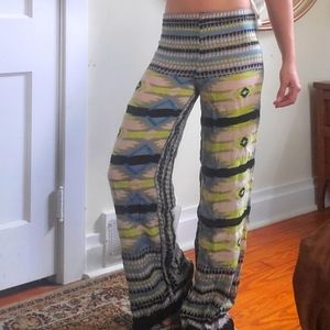 Wide Leg Aztec Beach Pants